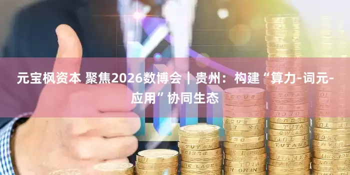 元宝枫资本 聚焦2026数博会｜贵州：构建“算力-词元-应用”协同生态